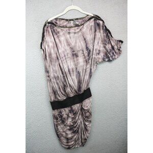 Young, Fabulous & Broke Vtg. Asymmetrical Tie Dye Dress-Size XS-Rare-BOHO